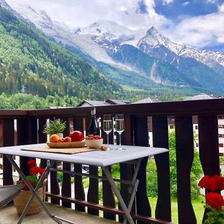 Апартаменти Mont Blanc 43, Vue Mont Blanc , Balcon, Parking Шамоні Екстер'єр фото