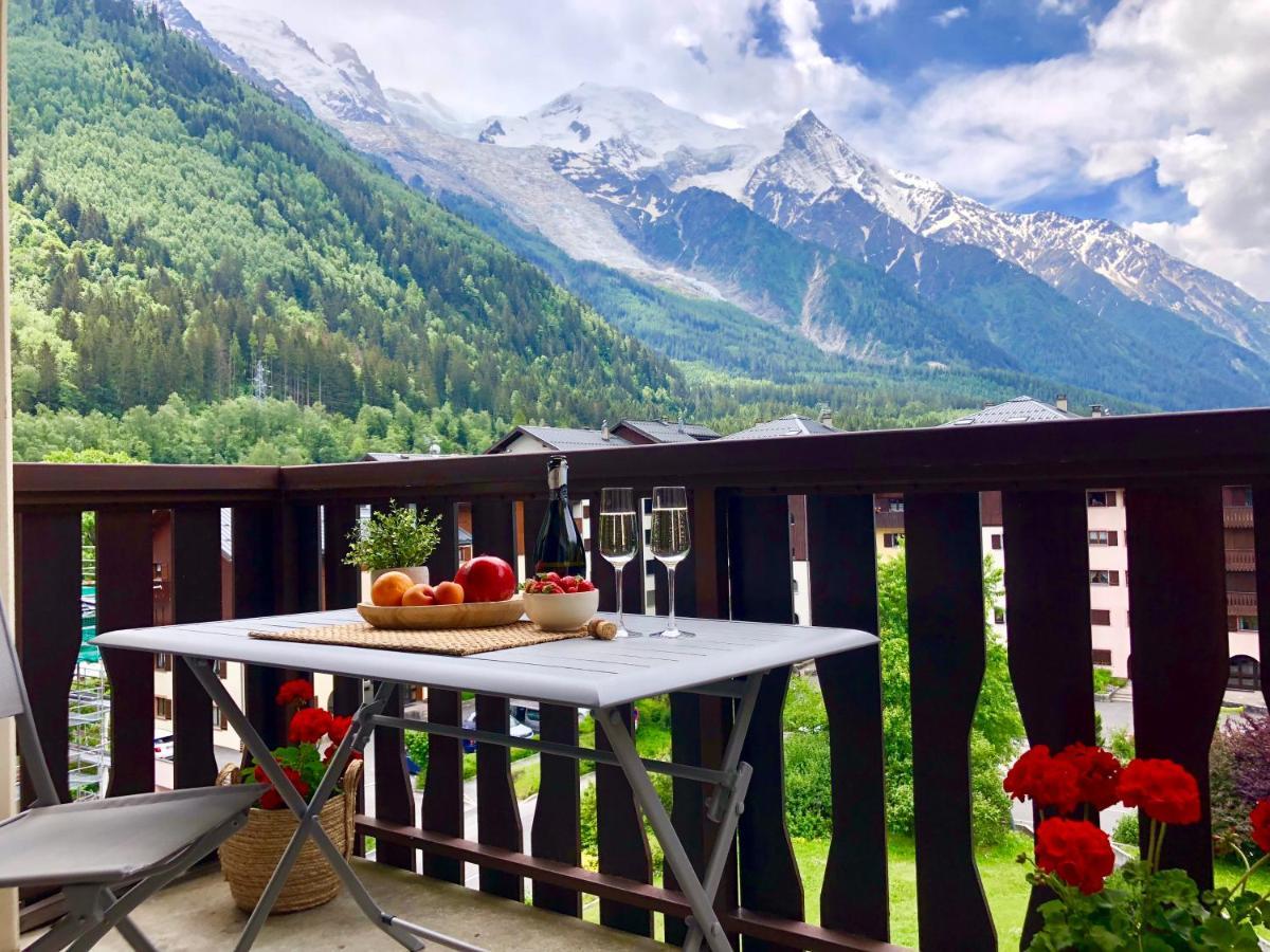 Апартаменти Mont Blanc 43, Vue Mont Blanc , Balcon, Parking Шамоні Екстер'єр фото